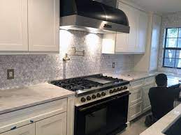 Backsplashes placed near the cooking range typically go all the way up to the bottom end of the overhead cabinets. Top 60 Best Kitchen Backsplash Design Ideas Culinary Space Interiors