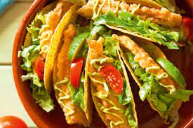 Crumbed hoki is the hero in this mexican favourite. Crispy Fish Tacos Serves 4 Recipe Recipes Fish Tacos Recipe Fish Tacos