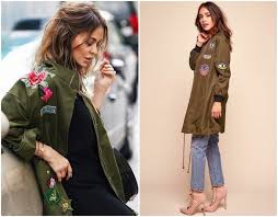 Alpha industries femmes militaire armée chemise vintage veste f2 camouflage kaki 6 8 10 12 14 16. 1001 Idees Pour La Tenue Avec Veste Kaki Parfaite