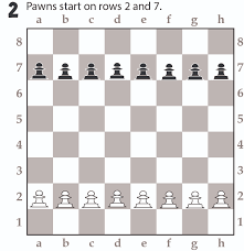 The chessboard must be set up so that both players have a white square on their right hand corner. Chesswizards The Chess Rules