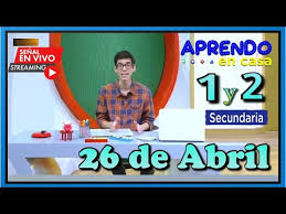 Por internet, (mejor conocido como canal n noticias), es un canal de televisión tv peruana tv en vivo por. Aprendo En Casa 1 Y 2 De Secundaria Lunes 03 De Mayo En Vivo Tv Peru Hd Yukle Aprendo En Casa 1 Y 2 De Secundaria Lunes 03 De Mayo En Vivo Tv Peru Hd Mp3 Yukle