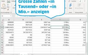 Auf dieser seite findet ihr mehrere varianten für notenblätter zum ausdrucken. Excel Zahlen In Tausend Oder Mio Anzeigen Com Professional