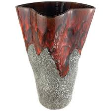 French Midcentury Vase From Vallauris Circa 1950 Mid Century Vase Mid Century Modern Ceramics Vase