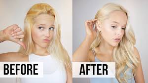 A chart that follows the rules of color theory to show you which shades neutralize unwanted tones. How To Fix Brassy Hair At Home Toner Tutorial Youtube