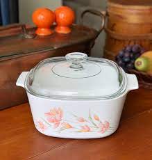 Vintage corning ware floral bouquet 2 3/4 cup casserole pattern. Corning Ware Peach Floral A 3 B Corningware Casserole Dish Peach Floral 3 Quarts By Thetwoacorns On Etsy Casserole Dishes Corningware Corelle Dinnerware