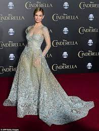 This entry was posted on march 6, 2015 by chrissy roos. Lily James Transforms Into A Princess At Us Premiere Of Cinderella Daily Mail Online