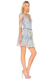 Bcbgmaxazria Embroidered Cocktail Dress In Frost Revolve Embroidered Cocktail Dress Cocktail Dress Dresses