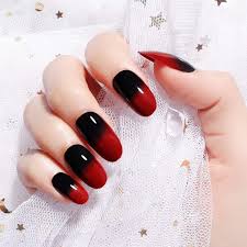 Maybe you would like to learn more about one of these? Liarty 24 Pcs Lange Kunstliche Nagel 12 Verschiedene Grossen Volle Abdeckung Nagel Farbverlauf In Rot Schwarz 24 Stuck Falsche Nagel Mit Klebepads Amazon De Beauty