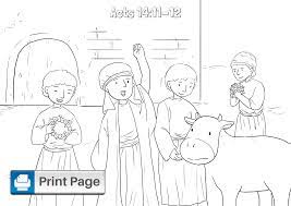Beauty beast coloring page 18 coloring page. Free Printable Paul And Barnabas Coloring Pages For Kids Connectus