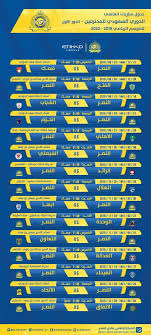تابع بالتفصيل جدول مباريات الدوري السعودي للمحترفين 2019 2020 مواعيد مباريات الهلال والأهلي والنصر فى دوري محمد بن سلمان للمحترفين الموسم الجديد