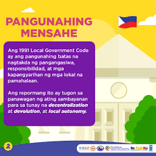 Maybe you would like to learn more about one of these? Local Government Code Of 1991 Ano Ito