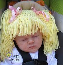 Free Tutorial Wig Hat Crochet Pattern Infant And Child Simply Collectible Crochet Crochet Wig Pattern Crochet Hats Crochet Costumes