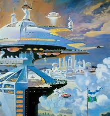 Vision Of The Future The Art Of Robert Mccall Megastructure 21st By Robert Mccall I Really Love His Vision Of A Clean Cheery High Tech Future Retro Futurism 70s Sci Fi Art Science Fiction Illustration