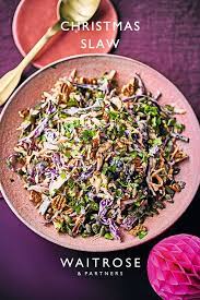Christmas Slaw Waitrose Food Delicious Salads Christmas Cooking