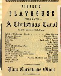 Recognize any actors? A lot of history in community theater.