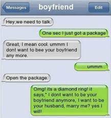 The best way to get your husband to do something is to suggest he's too old to do it. 64 Ideas For Funny Couple Jokes Relationships Text Messages Funnies Couple Funnies Funny Idea Couple Quotes Funny Funny Texts Crush Funny Relationship