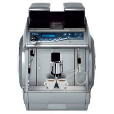 The patented cappuccino system rotates 180 degrees to allow for any size milk container. Saeco Coffee Machine Espresso Machines