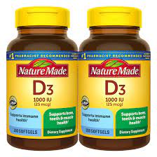 Association of hypogonadism with vitamin d status: Nature Made Vitamin D3 Tablets 1000 Iu 300 Ct Bjs Wholesale Club