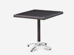 Orbit Masa 70x70cm Masa Bahcemobilyalari Vitello Vitellogarden Rattan Masa