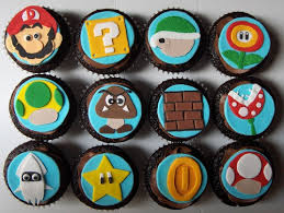 Mario, luigi, mushroom, flower power, and so on, would all make awesome fondant toppers. 8 Super Mario Bros Cupcakes Photo Super Mario Birthday Cupcakes Super Mario Birthday Cupcakes And Super Mario Bros Cupcake Ideas Snackncake