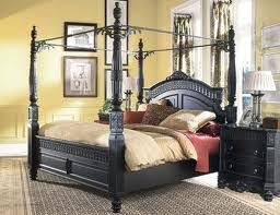 My Bedroom Furniture Ashley S Britannica Rose Black Painted Furniture Furniture Bed