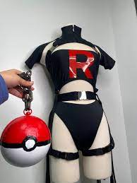 Pokémon Jessie Costume Team Rocket Accessorie Not Included - Etsy UK