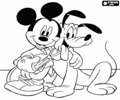 Mickey Mouse Para Colorear Hd