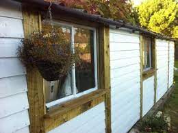 Up to 27% of light falling on a concrete surface will be reflected, compared with as little as 5% of light from asphalt pavements, according to the american concrete pavement association. Give Your Old Concrete Garage A Face Lift Take Years Of It Custom Built Garden Rooms Cabins And Timber Buildings