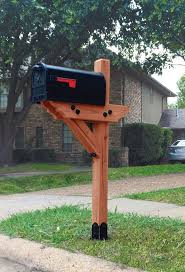So i've decided to build my own faux 6x6 out of 2x4s and give the post a li. 17 Diy Mailbox Ideas Are Sure To Promote The Appeal Diy Crafts Blog Diy Mailbox Wooden Mailbox Mailbox Design