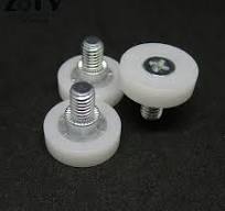 POM Drawer Wheel DR19 DR22 DR24 DR26 DR28 DR30 Sliding Plastic Drawer  Roller for Drawer Cabinet