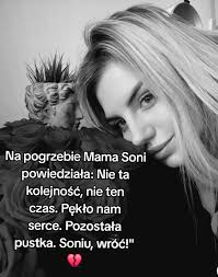 Sonia Szklanowska Pogrzeb I Jej Mama