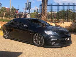 Dash mat suit hsv r8 grange gts senator vf june 2013 on. Hsv Commodore Vf Senator Black With Momo Rush Aftermarket Wheels Wheel Front