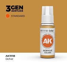 AK-Interactive: (3rd Gen) Acrylic - Ochre (17ml)