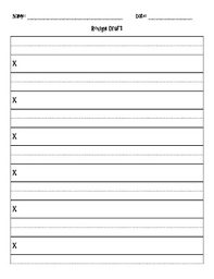 Amelia earhart rough draft it was announced in 1937, a female plane pilot who goes by the name of amelia earhart was announced dead on july 2. Rough Draft Paper Worksheets Teaching Resources Tpt