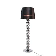 Design Stehlampe Schwarz