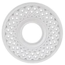 Use the danco clear ceiling/wall rosettes to secure ceiling boards in your mobile home or rv. Westinghouse 16 Inch 40 6cm Botino Ceiling Medallion The Home Depot Canada
