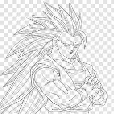 Then, begin sketching the pointed super saiyan hair. Goku Majin Buu Gohan Vegeta Sketch Dragon Ball Z Transparent Png