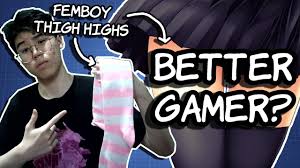 Do Femboy Thigh-Highs make you better at video games? - YouTube