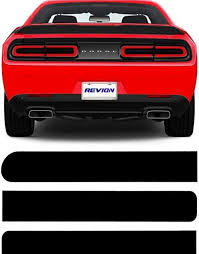 Revion Autoworks 2015 2020 Dodge Challenger Tail Light Tint Kit Precut Inner Dark Black Smoke Viny Dodge Challenger Custom Tail Lights Covers Custom Headlights