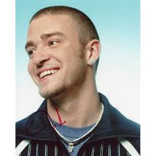 Signed Autograph TIMBERLAKE Justin