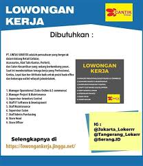 Sementara manajer milik manajemen tingkat bisnis, supervisor adalah bagian dari manajemen tingkat fungsional organisasi. Jakarta Loker Pt Lintas Semesta Adalah Perusahaan Yang Facebook
