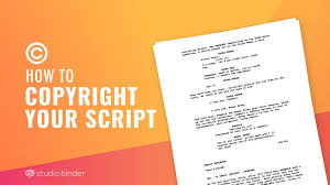 Copyright is actually a group of rights: How To Copyright A Script And Protect Your Screenplay