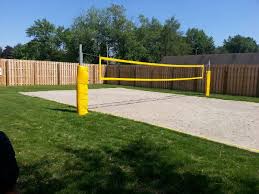 Outdoor volley ball courts add value to investment properties, as well as offer a great recreational option for renters. Beer Garden Willows Restaurant