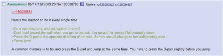 Maybe you would like to learn more about one of these? V Explains How To Walljump In Super Metroid Which Actually Was A Bit Tricky If You Weren T Used To It Metroid Metroid Super Metroid Know Your Meme