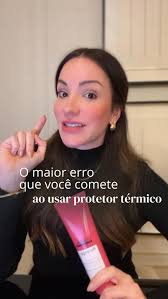 🚨 O maior erro com o uso do protetor térmico nos cabelos: aplicar e só  usar a fonte de calor horas depois., ❌ Nesse intervalo, os silicones  voláteis já evaporaram., ✅ Os estudos mostram que a proteção ...