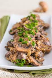 Mushrooms In Sour Cream Sauce 2 Sour Cream Sauce Stuffed Mushrooms Salad Side Dishes