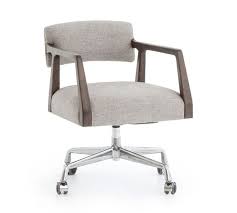 Belden Linen Swivel Desk Chair Swivel Chair Desk Chair Office Chair Cushion
