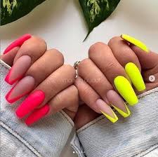 Good thing the look is still trending for summer 2021, bc i'm now fully obsessed and will be wearing it on my nails through labor day. Acrylic Nail Designs For 2021 That Grab Attention She So Healthy