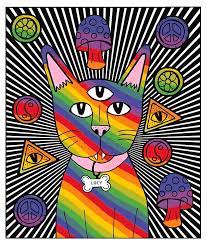 Maybe you would like to learn more about one of these? Trippy Kitty Drawing By Chelsea Geldean