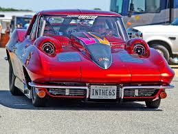 World S Fastest Street Legal Car Looks Like Twin Turbos Sticking Out Of The Hood Drag Cars Corvette Drag Racing Cars